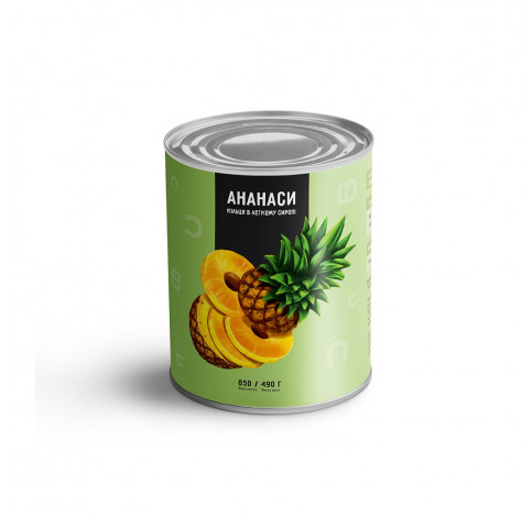 Ананас кільцями 0,85 ТМ Del Gusto Ананас кільцями 0,85 ТМ Del Gusto